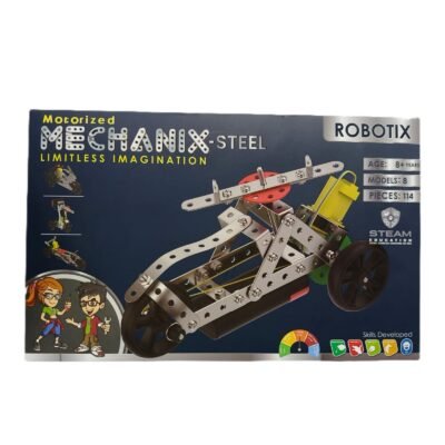 MECHANIX STEEL ROBOTIX-1 MOTORIZED CONSTRUCTION SET - Educational Games - Blessing Gifts