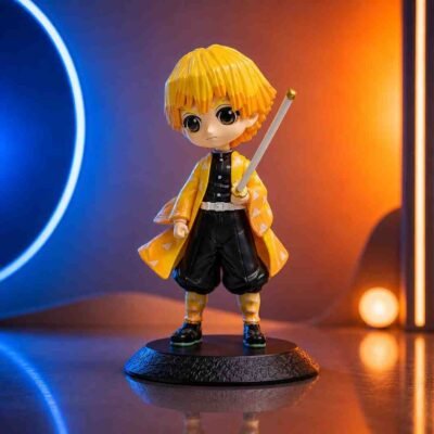 Zenitsu Agatsuma Demon Slayer Anime Action Figure - Action Figures - Blessing Gifts