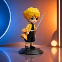 Zenitsu Agatsuma Demon Slayer Anime Action Figure - Image 2 - Blessing Gifts