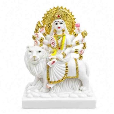 Goddess Durga with Lion Idol - Gifts - Blessing Gifts