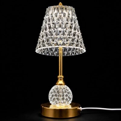 CRYSTAL GOLD TABLE LAMP - Gifts - Blessing Gifts