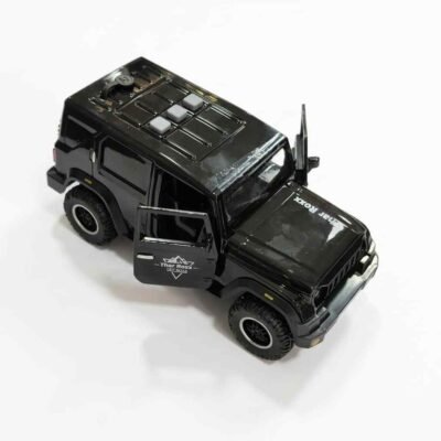 Black Thar Roxx Style RC Toy Car with Remote Control & Steam Effect - Image 2 - Blessing Gifts