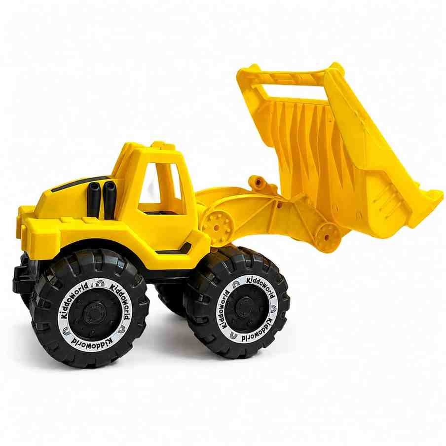 Yellow JCB / Excavator Toy - B/O Cars - Blessing Gifts
