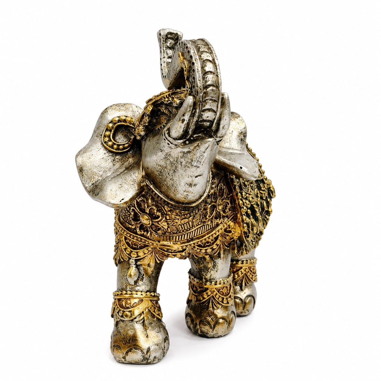 ROYAL BLACK & GOLD ELEPHANT SHOWPIECE - Image 2 - Blessing Gifts