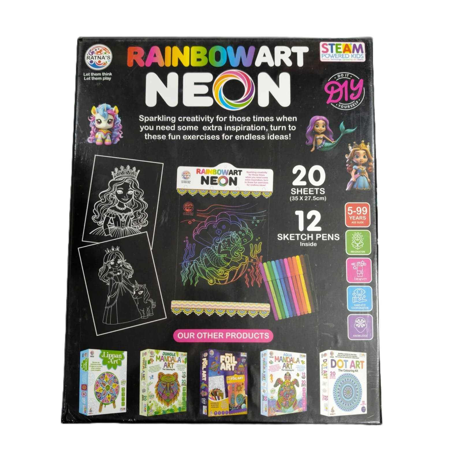 RATNA'S RAINBOW ART NEON - Image 2 - Blessing Gifts