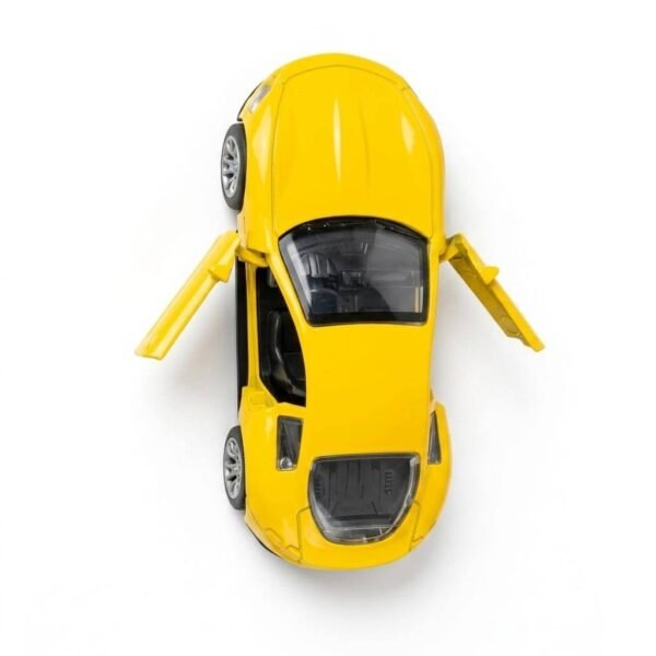 Yellow Ferrari Sports Car Toy with Opening Door - Image 4 - Blessing Gifts