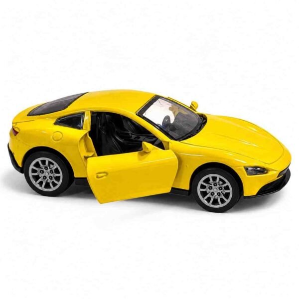 Yellow Ferrari Sports Car Toy with Opening Door - Image 2 - Blessing Gifts