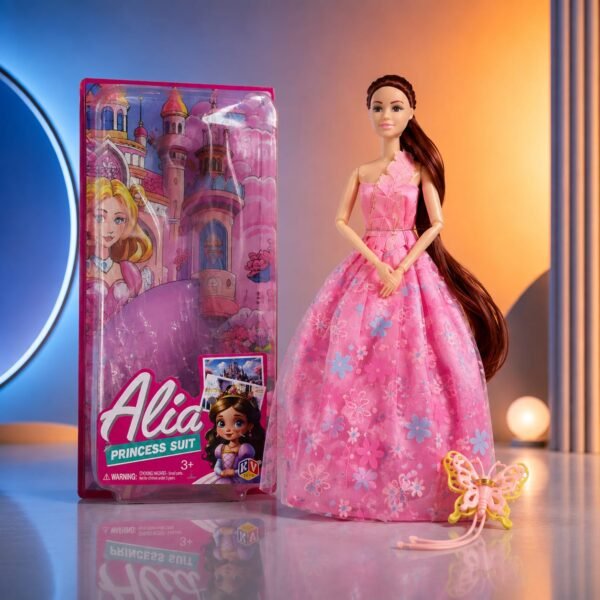 Alia Princess Suit Fashion Doll with Butterfly Accessory - Doll Collection - Blessing Gifts