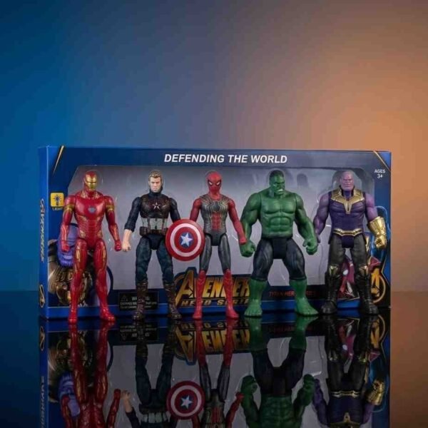 5-Piece Superhero Action Figure Set - Action Figures - Blessing Gifts