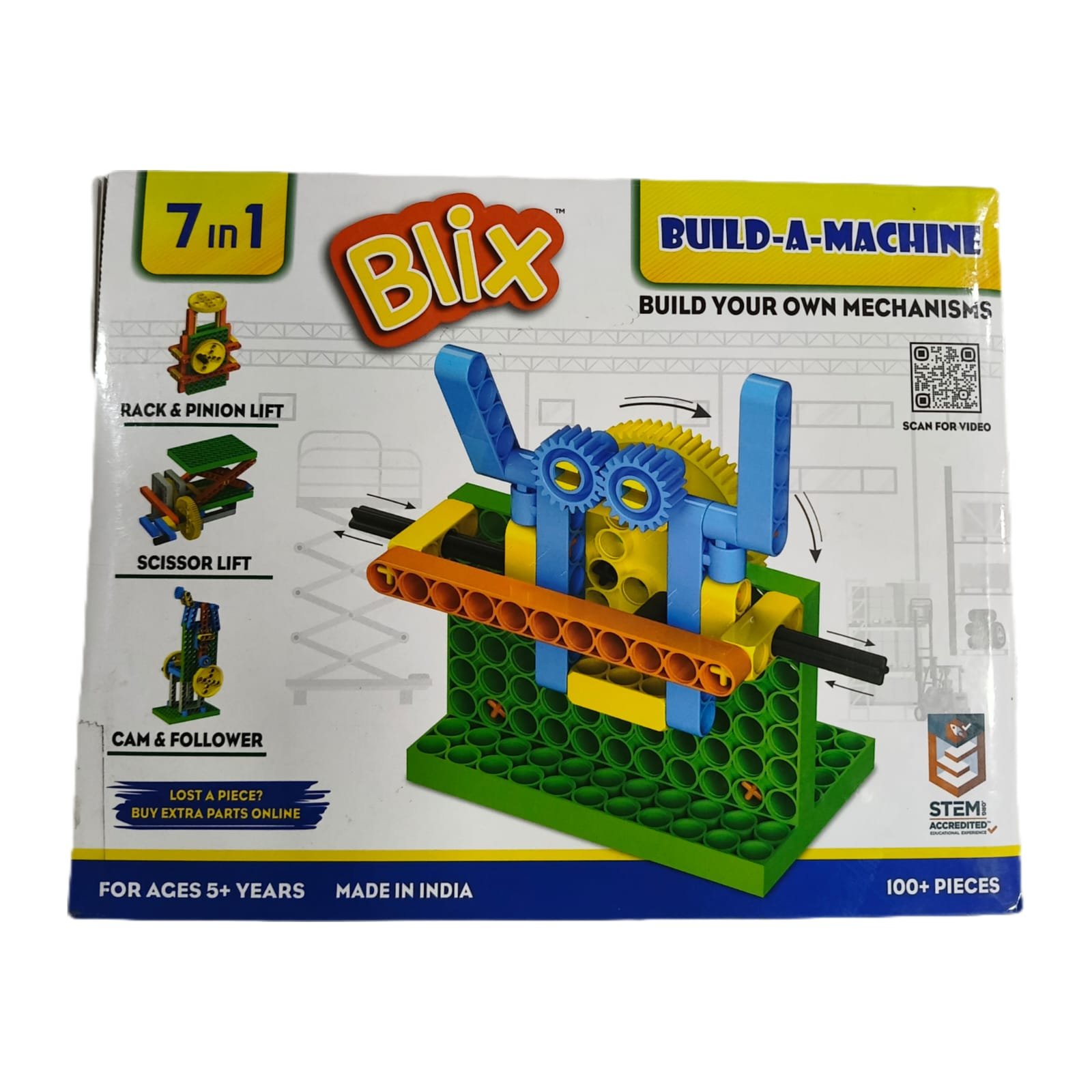 BLIX 7-IN-1 BUILD-A-MACHINE - Educational Games - Blessing Gifts