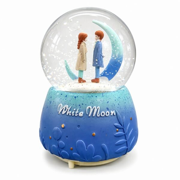 MOONLIGHT COUPLE SNOW GLOBE - Gifts - Blessing Gifts