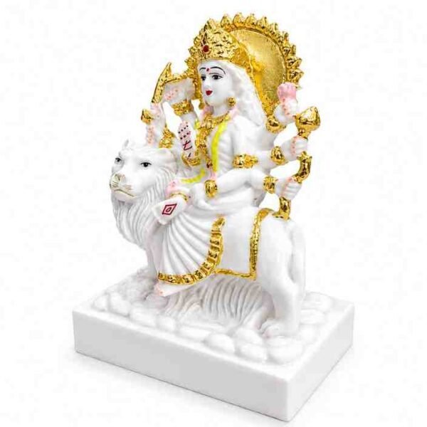 Goddess Durga with Lion Idol - Image 3 - Blessing Gifts
