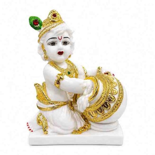Bal Krishna with Butter Pot Idol - Gifts - Blessing Gifts