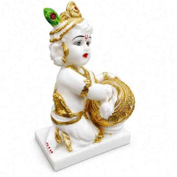 Bal Krishna with Butter Pot Idol - Image 2 - Blessing Gifts