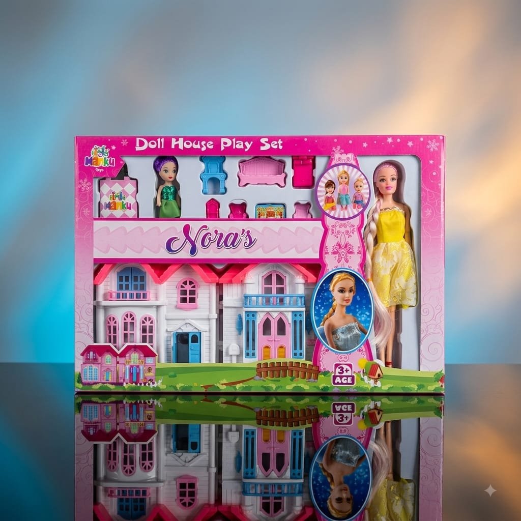 Nora's Doll House Play Set - Doll Collection - Blessing Gifts