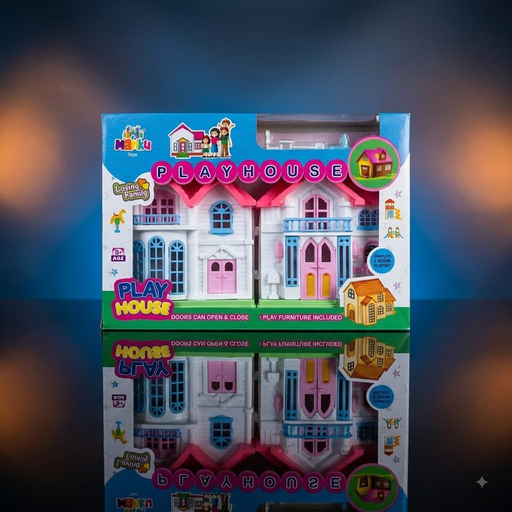 Playhouse Doll House - Doll Collection - Blessing Gifts