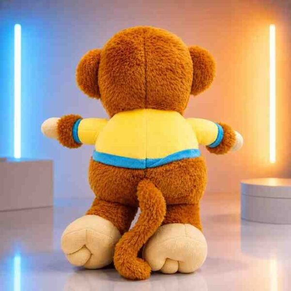 Brown Monkey Soft Toy - Image 4 - Blessing Gifts